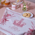 Queen Elizabeth II Commemorative Tea Towel  (OUT OF STOCK - ETA 01.12.23)